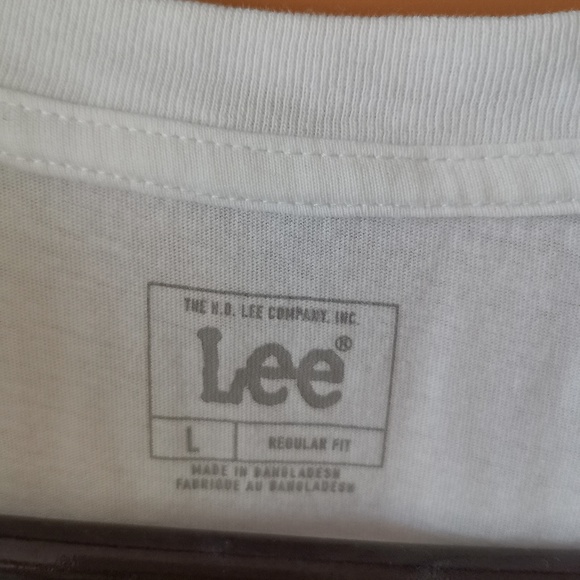 LEE Lee logo crew neck t-shirt - (L) - Picture 6 of 10